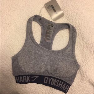 BRAND NWT XS Gymshark Flex Sports Bra Steel Blue